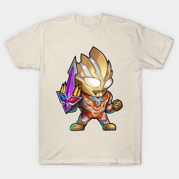 Ultraman Trigger T-Shirt by mprokolo corgi